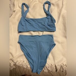 Aerie light blue bikini